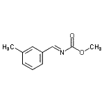 CAS#: 917752-18-2, Methyl [(E)-(3-methylphenyl)methylene]carbamate