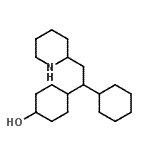 CAS#: 917877-73-7, 4-[1-Cyclohexyl-2-(2-piperidinyl)ethyl]cyclohexanol