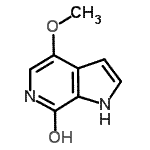 CAS#: 917918-80-0, 4-Methoxy-1H-pyrrolo[2,3-c]pyridin-7-ol