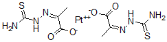 CAS#: 91811-98-2, Pyruvic Acid Thiosemicarbazone-Platinum Complex