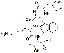 CAS#: 91853-94-0, (2S,3R)-2-[[(2S)-6-Amino-2-[[(2S)-2-[[(2S)-2-Amino-3-Phenyl-Propanoyl]Amino]-3-(1H-Indol-3-Yl)Propanoyl]Amino]Hexanoyl]Amino]-3-Hydroxy-Butanoic Acid