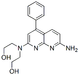CAS#: 91860-09-2, 2-[(7-Amino-4-Phenyl-1,8-Naphthyridin-2-Yl)-(2-Hydroxyethyl)Amino]Ethanol