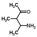 CAS#: 91875-42-2, 4-amino-3-methyl-pentan-2-one