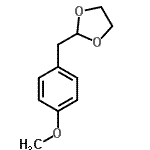 CAS 登录号：91970-78-4， 2-(4-甲氧基苄基)-1,3-二氧戊环