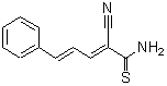 CAS#: 91974-48-0, (2E,4E)-2-Cyano-5-phenyl-2,4-pentadienethioamide