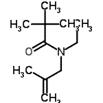 CAS#: 919866-02-7, N-ethyl-2,2-dimethyl-N-(2-methylprop-2-enyl)propanamide