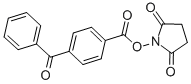 CAS 登录号：91990-88-4， 4-苯甲酰基-苯甲酸 2,5-二氧代-1-吡咯烷基酯