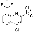 CAS 登录号：91991-76-3， 4-氯-2-(三氯甲基)-8-(三氟甲基)喹啉