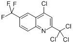 CAS#: 91991-82-1, 4-Chloro-2-(Trichloromethyl)-6-(Trifluoromethyl)-Quinoline