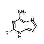 CAS 登录号：91996-89-3， 2-氯-1H-吡咯并[3,2-d]嘧啶-4-胺