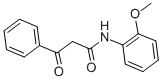 CAS#: 92-16-0, 2-Benzoyl-2'-methoxyacetanilide