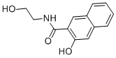 CAS 登录号：92-80-8， 3-羟基-N-(2-羟基乙基)-2-萘甲酰胺