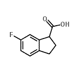 CAS#: 920501-51-5, 6-fluoroindane-1-carboxylic acid