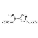 CAS 登录号：92087-56-4， 3-乙基-N-甲基-N-(2-丙炔-1-基)-1,2-恶唑-5-胺