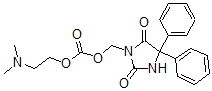 CAS#: 92135-00-7, 3-(Hydroxymethyl)Phenytoin N,N-Dimethylaminoethyl Carbonate