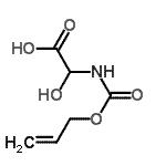 CAS 登录号：92138-25-5， {[(烯丙氧基)羰基]氨基}(羟基)乙酸