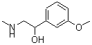 CAS 登录号：92188-49-3， 1-(3-甲氧基苯基)-2-(甲基氨基)乙醇