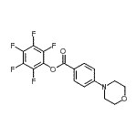 CAS 登录号：921938-51-4， 五氟苯基4-(4-吗啉基)苯甲酸酯