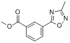 CAS#: 921938-57-0, 3-(3-Methyl-1,2,4-Oxadiazol-5-Yl)-Benzoic Acid Methyl Ester