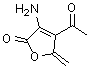 CAS#: 92220-25-2, 4-Acetyl-3-amino-5-methylene-2(5H)-furanone