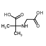 CAS 登录号：92233-11-9， N-(羧甲基)-2-甲基丙氨酸