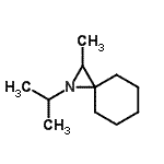 CAS 登录号：92244-85-4， 1-异丙基-2-甲基-1-氮杂螺[2.5]辛烷