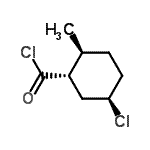 CAS#: 92284-41-8, (1S,2S,5R)-5-Chloro-2-methylcyclohexanecarbonyl chloride