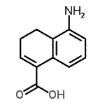 CAS#: 92287-95-1, 5-Amino-3,4-dihydro-1-naphthalenecarboxylic acid
