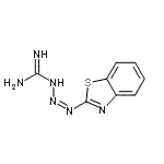 CAS#: 92336-02-2, (1E)-3-(1,3-Benzothiazol-2(3H)-ylidene)-1-triazene-1-carboximidamide