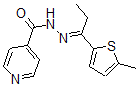 CAS 登录号：92375-78-5， N-[1-(5-甲基-2-噻吩基)亚丙基氨基]异烟酰胺