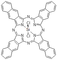 CAS 登录号:92396-91-3, 硅2,3-萘酞菁二氯化物
