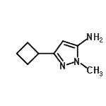 CAS#: 92406-41-2, 3-Cyclobutyl-1-methyl-1H-pyrazol-5-amine