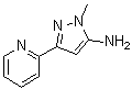 CAS 登录号：92406-50-3， 1-甲基-3-(2-吡啶基)-1H-吡唑-5-胺