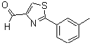 CAS#: 92422-79-2, 2-m-Tolyl-Thiazole-4-Carbaldehyde