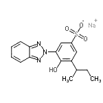 CAS 登录号：92484-48-5， 钠3-(2H-苯并三唑-2-基)-5-仲-丁基-4-羟基苯磺酸酯