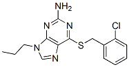 CAS#: 92494-53-6, 6-[(2-Chlorophenyl)Methylsulfanyl]-9-Propyl-Purin-2-Amine