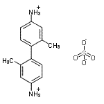 CAS#: 92505-73-2, 2,2'-Dimethyl-4,4'-biphenyldiaminium sulfate