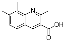 CAS 登录号：92513-34-3， 2,7,8-三甲基-3-喹啉羧酸