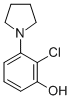 CAS 登录号：925233-08-5， 2-氯-3-(1-吡咯烷基)-苯酚