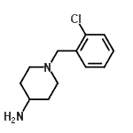CAS#: 92539-15-6, 1-(2-Chlorobenzyl)-4-piperidinamine