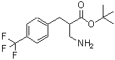 CAS 登录号：925889-77-6， 3-氨基-2-[4-(三氟甲基)苄基]丙酸叔丁酯