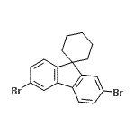 CAS#: 925890-05-7, 2',6'-Dibromospiro[cyclohexane-1,9'-fluorene]