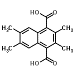 CAS#: 925890-17-1, 2,3,6,7-Tetramethyl-1,4-naphthalenedicarboxylic acid