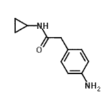 CAS#: 926205-00-7, 2-(4-Aminophenyl)-N-cyclopropylacetamide