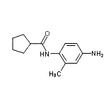 CAS 登录号：926227-21-6， N-(4-氨基-2-甲基苯基)环戊烷甲酰胺