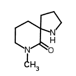 CAS#: 92628-12-1, 7-Methyl-1,7-diazaspiro[4.5]decan-6-one