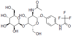 CAS#: 92689-45-7, 4-(Trifluoroacetamido)Phenyl-2-Acetamido-2-Deoxy-4-O-beta-Mannopyranosyl-beta-Glucopyranoside