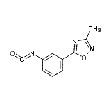 CAS 登录号：926921-56-4， 5-(3-异氰酸苯基)-3-甲基-1,2,4-恶二唑