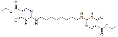 CAS 登录号：92736-12-4， 2-[8-[(5-乙氧基羰基-4-氧代-3H-嘧啶-2-基)氨基]辛基氨基 ]-4-氧代-3H-嘧啶-5-羧酸乙酯