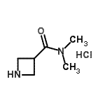 CAS#: 927390-60-1, N,N-dimethylazetidine-3-carboxamide hydrochloride